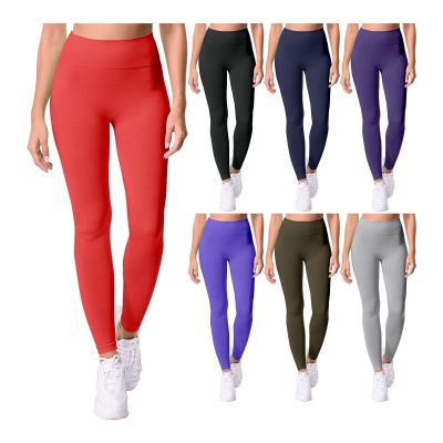 Women's Fleece Leggings - 6 Pack, Cozy & Workout